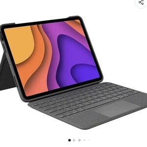 LOGITECH | Folio Keyboard - iPad Pro & Air | Touch Keyboard Case with & Trackpad
